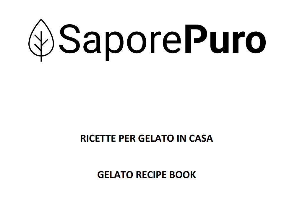 Gelato & Sorbet Recipe Book / Gelato & Sorbet RecipeBook - SaporePuro